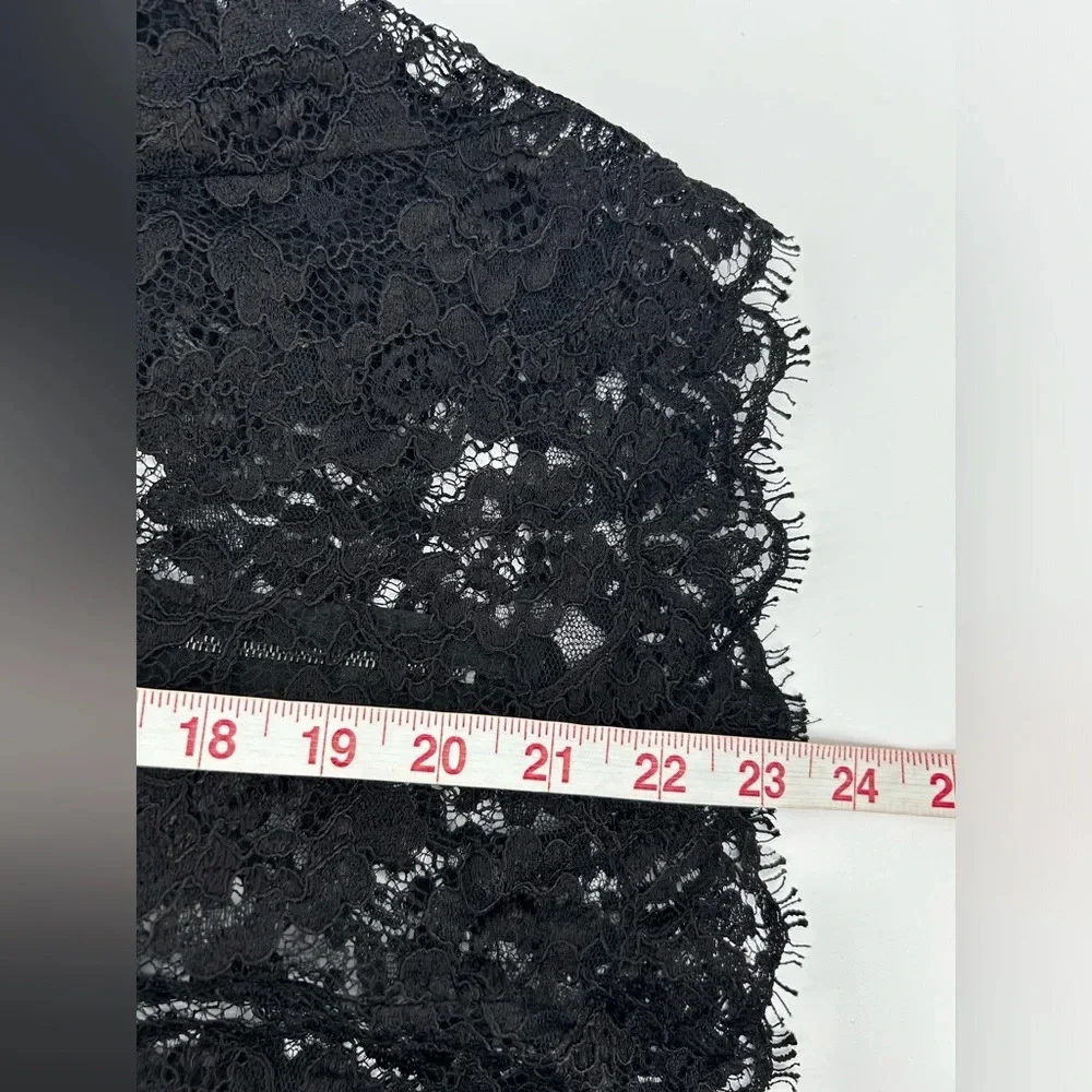 NWT Dolce & Gabbana L/s Lace Blouse Shirt with Rhinestone SIZE IT40 US SMALL - Picture 13 of 14